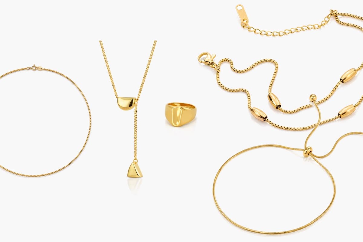 Minimalist Teardrop And Bar Pendant Necklace