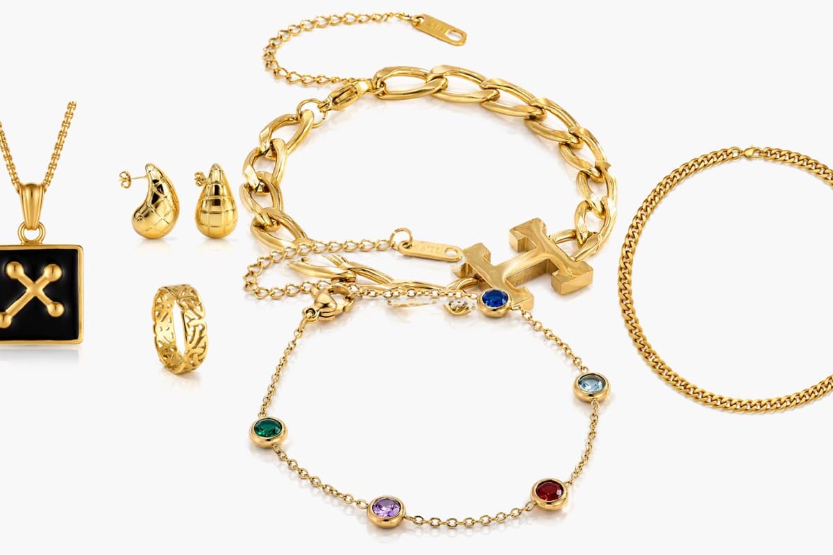Chunky Cross Link Bracelet