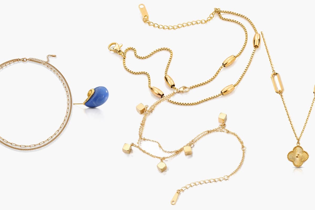 Minimalist Layered Chain Necklace
