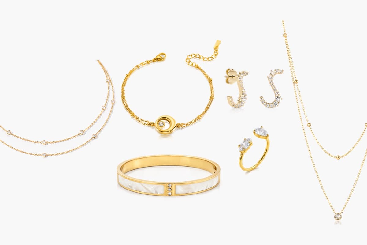 Dainty Double Layer Chain Necklace