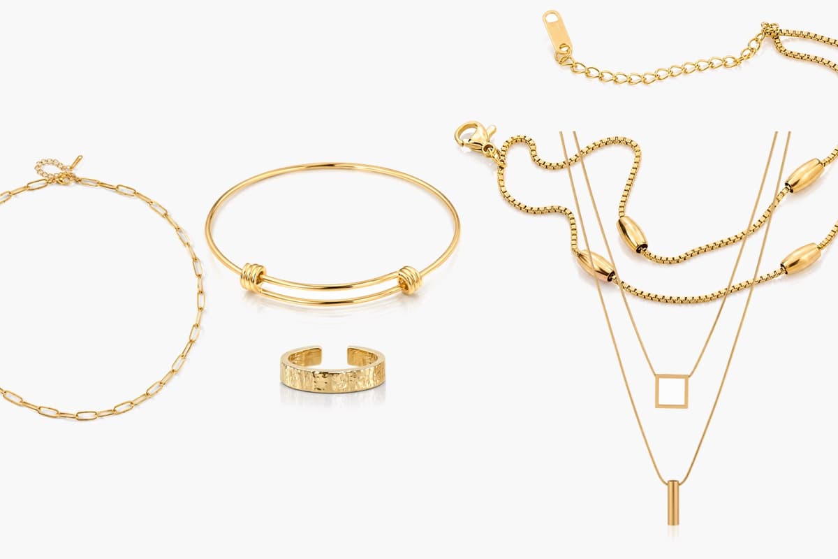 Minimalist Paperclip Chain Necklace