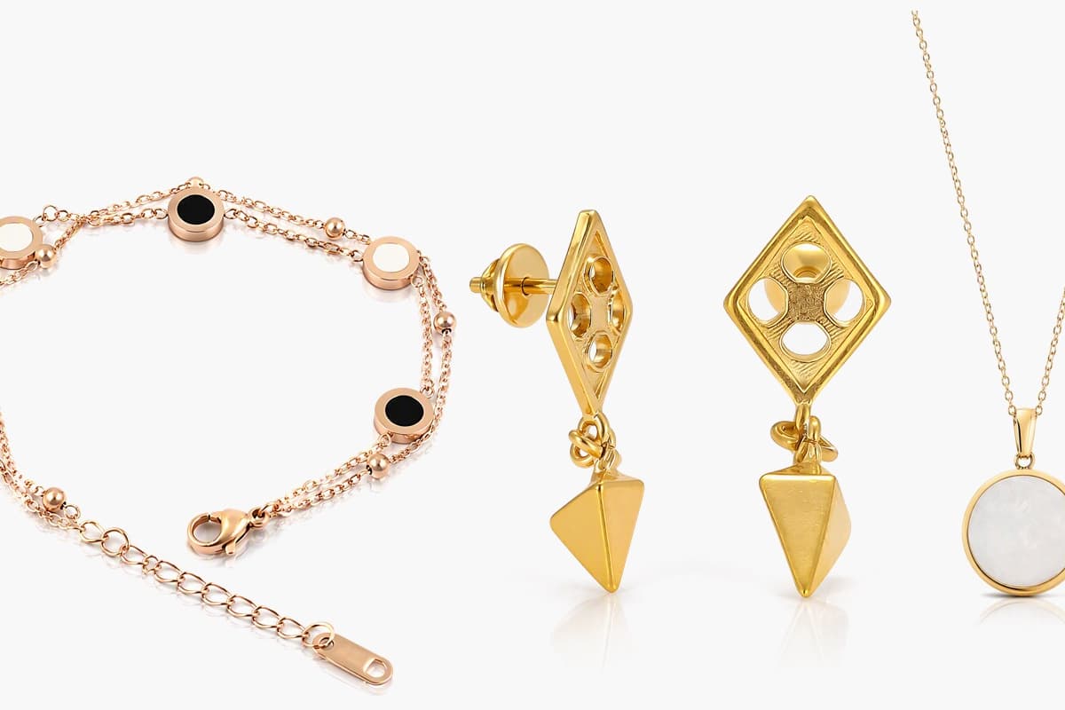 Geometric Square Drop Earrings