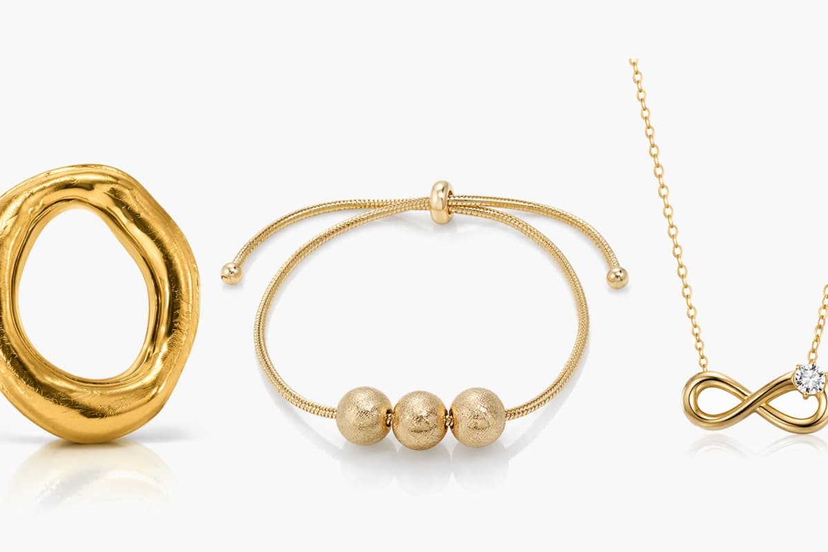 Three-Sphere Snake Chain Bracelet