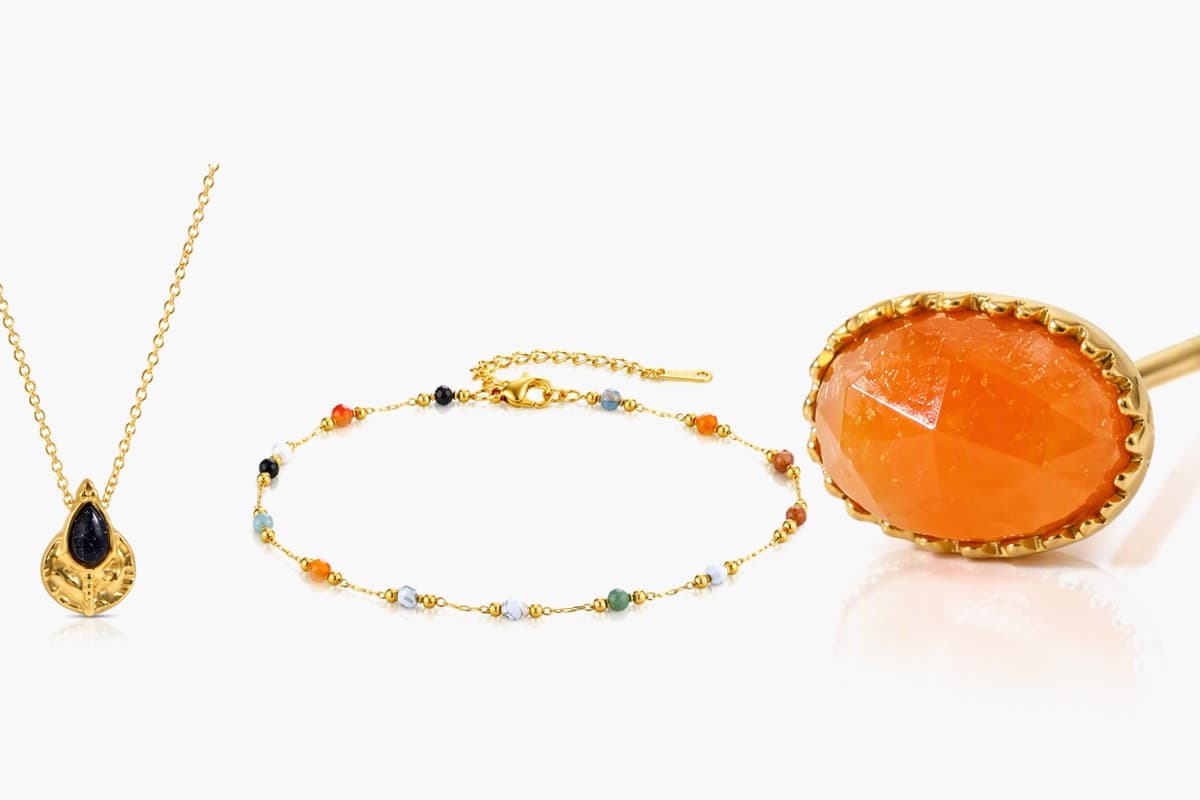 Leaf Branch Pendant Necklace