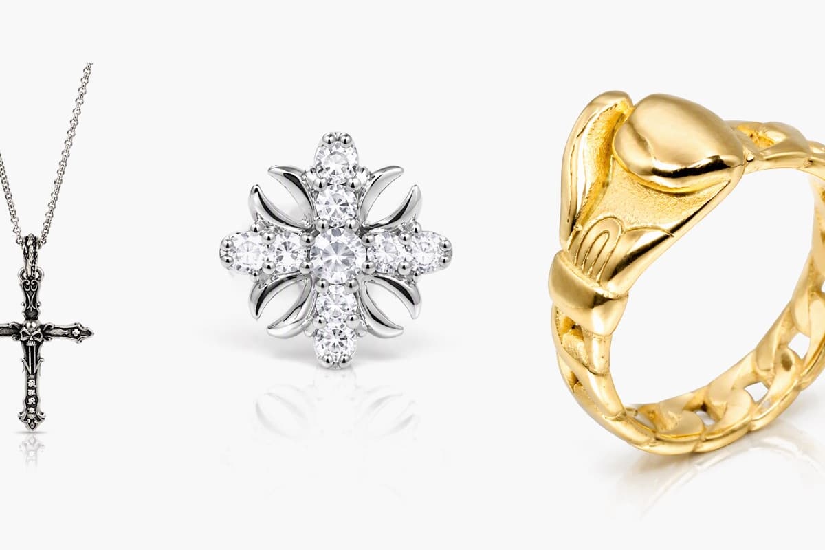 Dainty Mixed Motif Stud Earrings