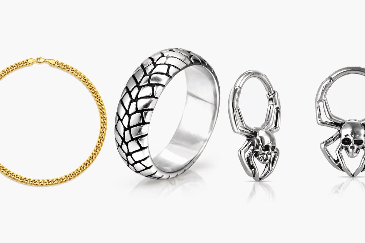 Snake Scale Pattern Ring