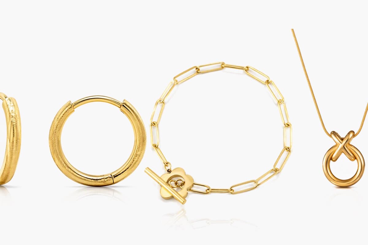 Textured Hoop Earrings
