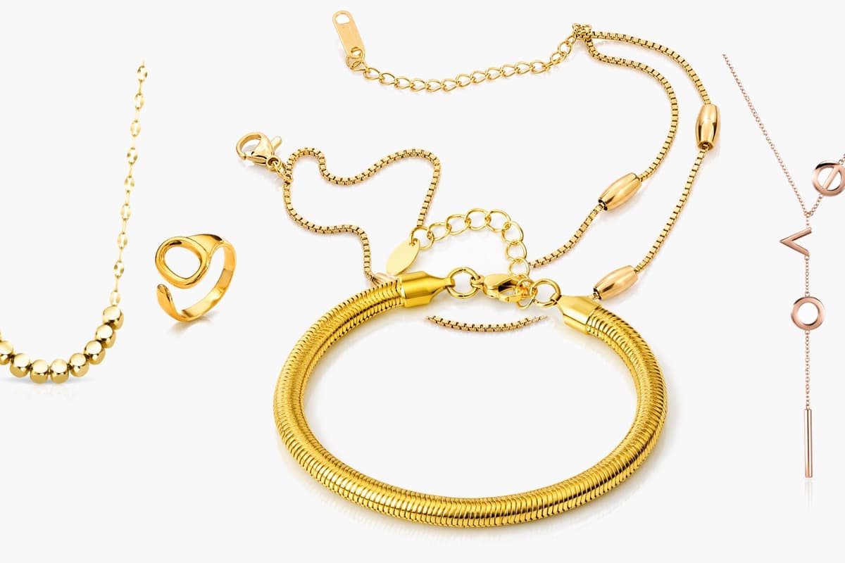 Minimalist Disc Bead Necklace