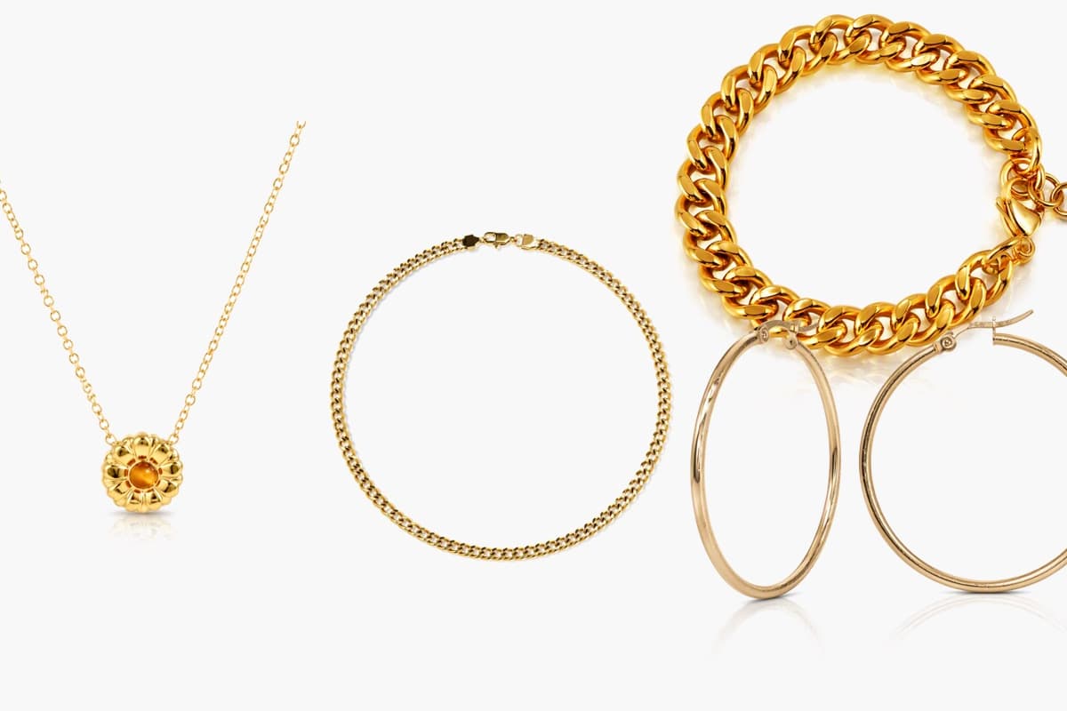 Textured Round Hoop Earrings