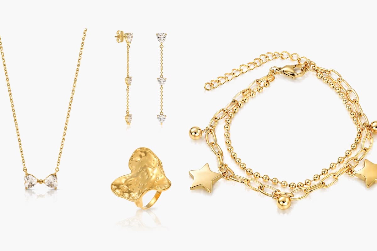 Dainty Double Heart Necklace