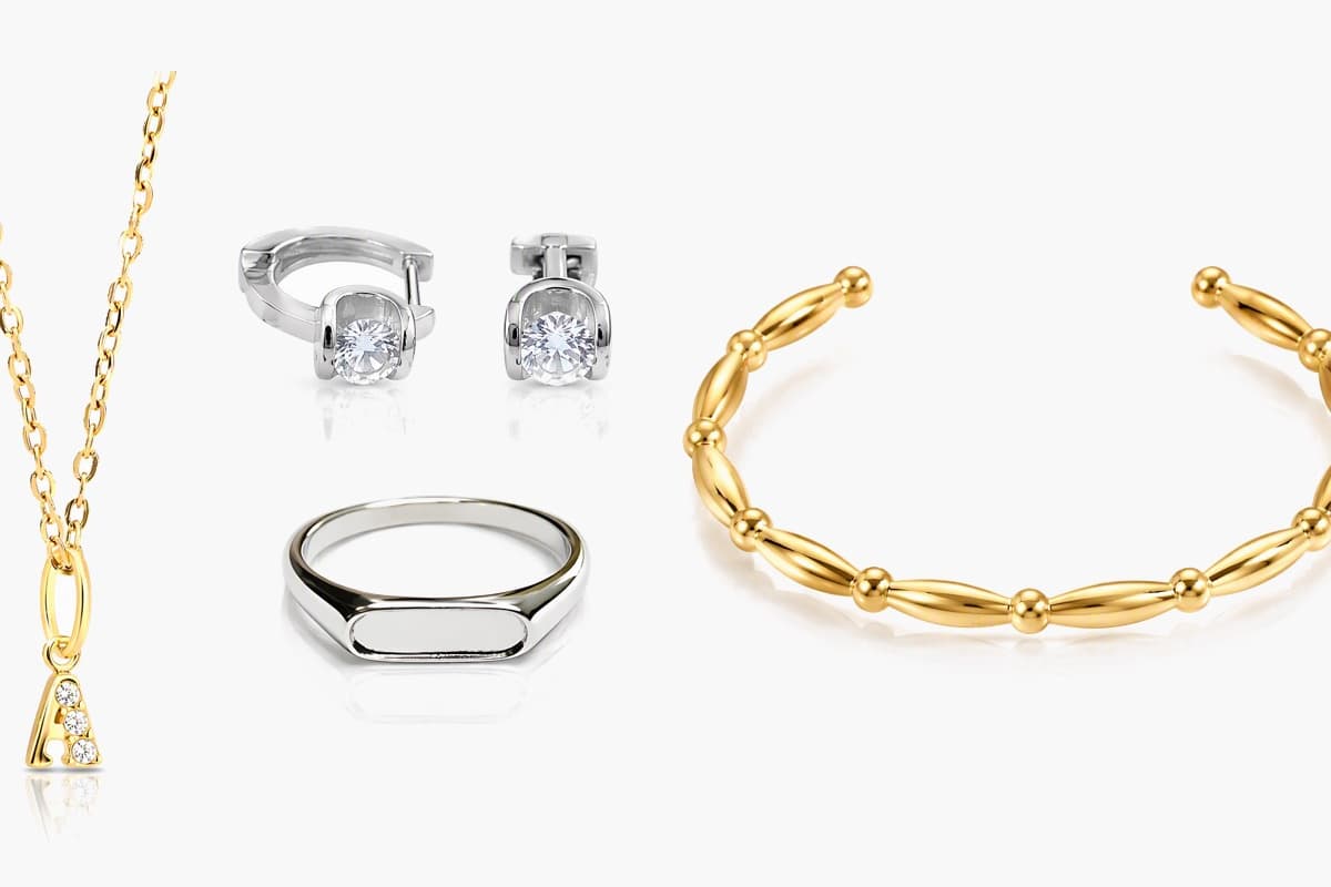 Dainty Single Stone Huggie Earrings