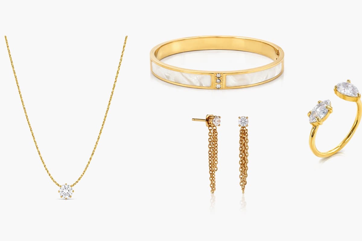Dainty Chain Drop Earrings