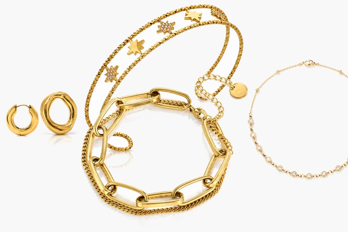 Dainty Multi-Stone Station Necklace