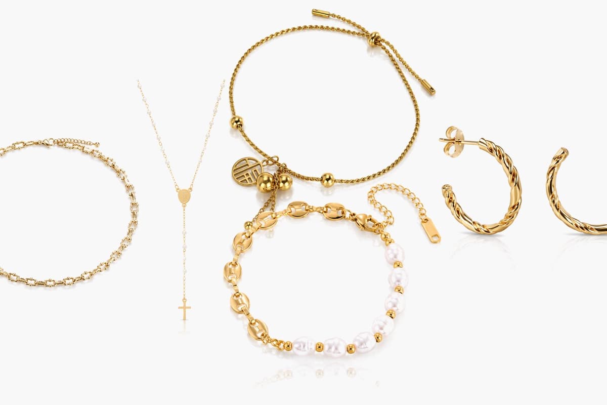 Dainty Cross Coin Charm Necklace
