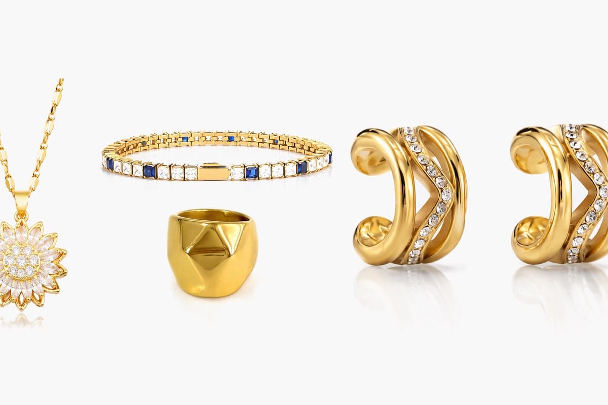 Square Stone Tennis Bracelet