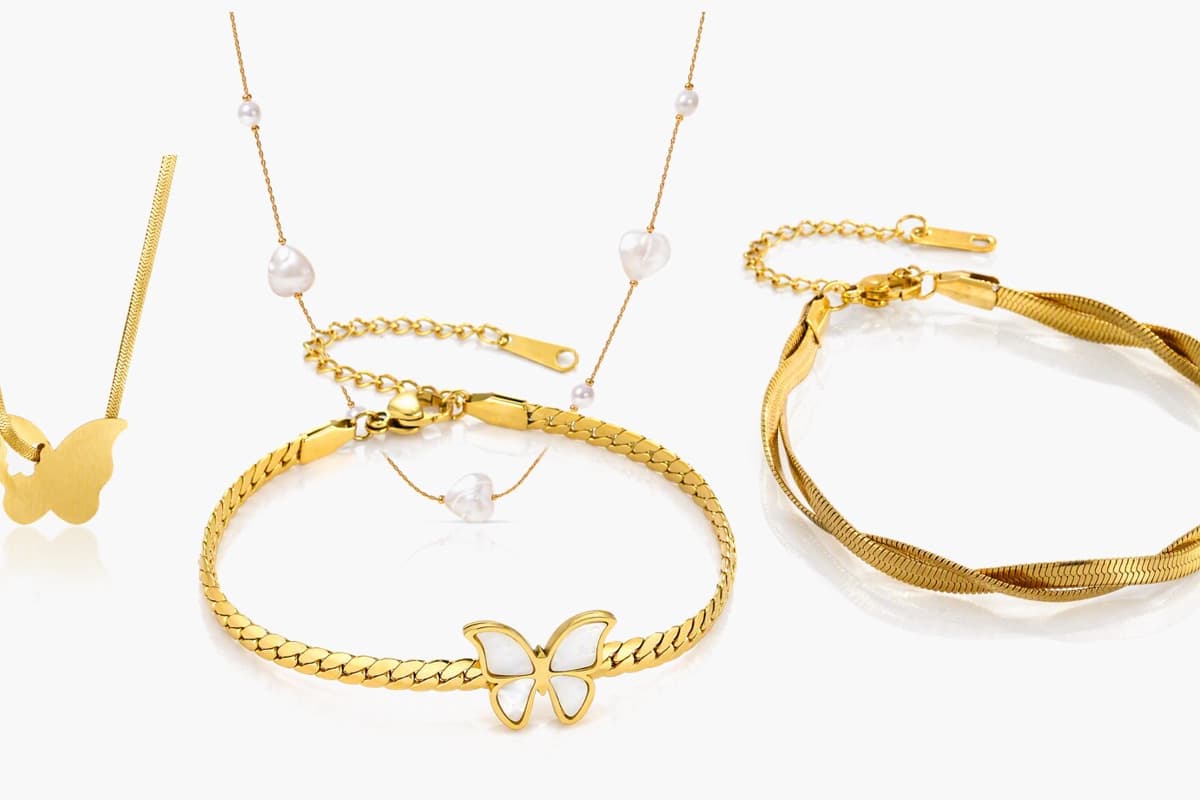 Butterfly Snake Chain Necklace