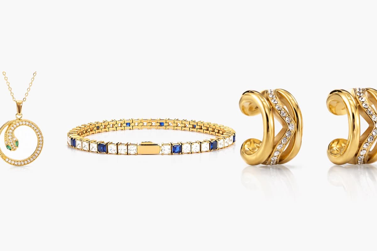 Square Stone Tennis Bracelet