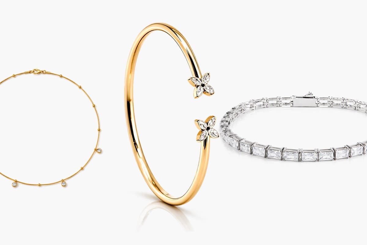 Elegant Square Stone Tennis Bracelet