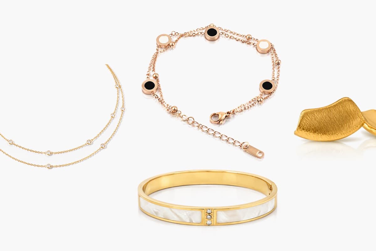 Dainty Double Layer Chain Necklace