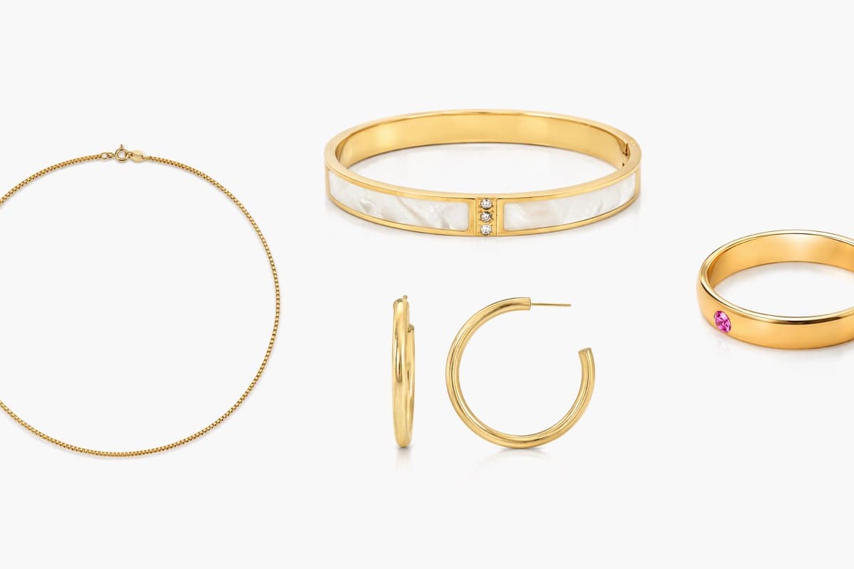 Minimalist Smooth Hoop Earrings