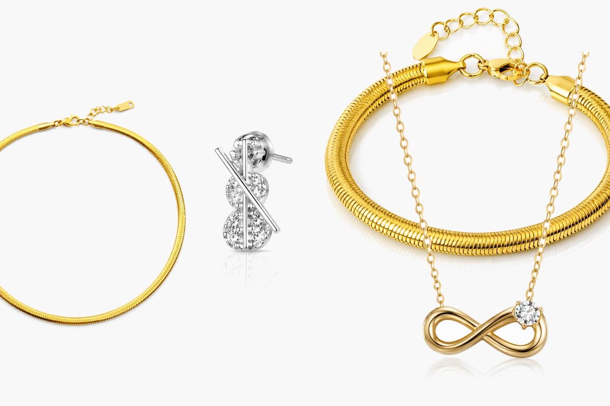 Dainty Infinity Pendant Necklace