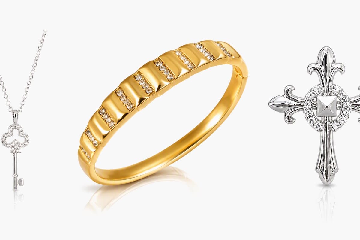 Segmented Band Bangle