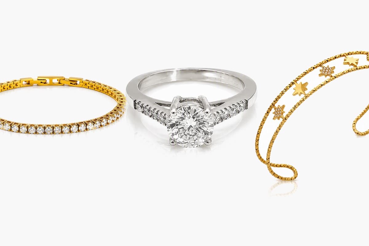 Dainty Star Charm Open Bangle