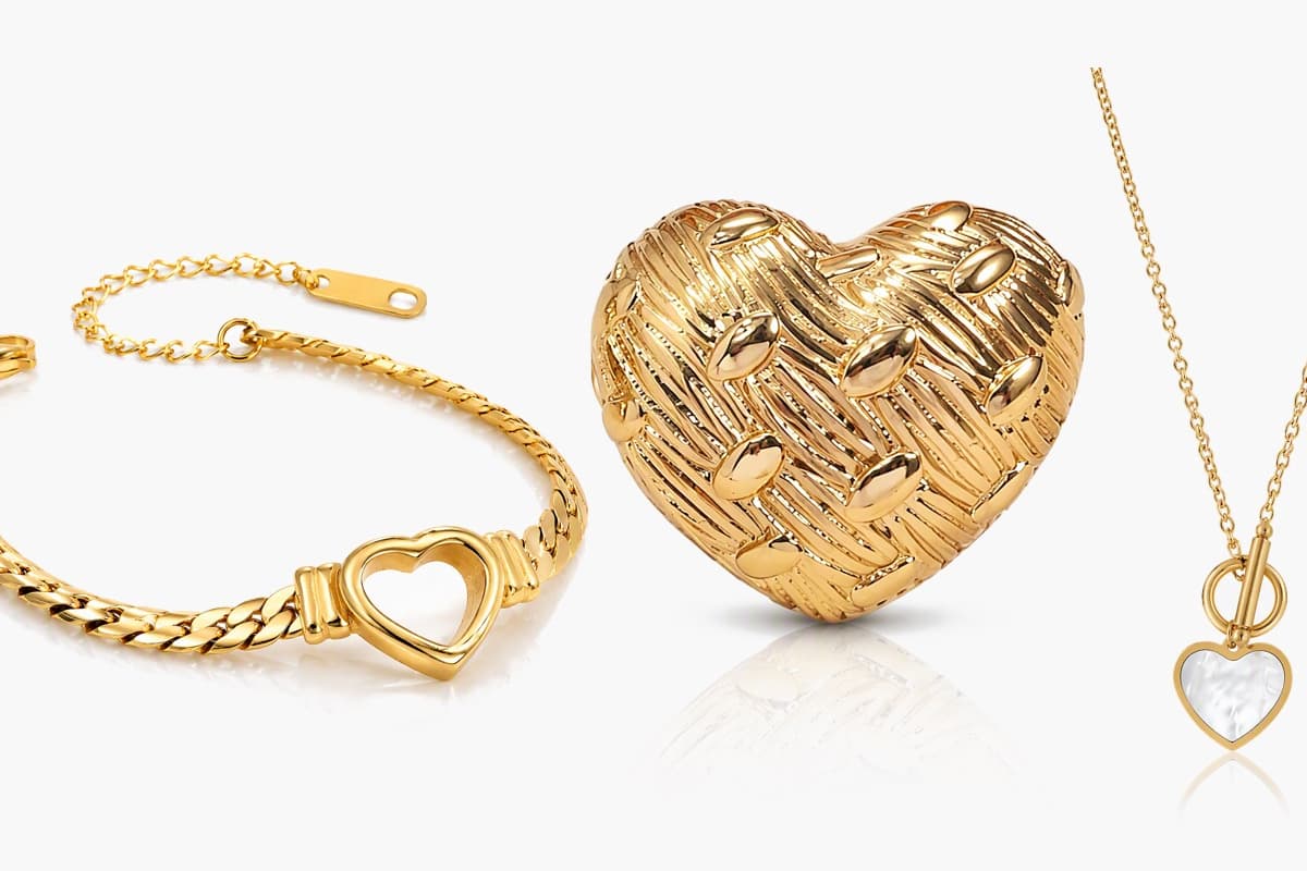 Trendy Heart Charm Bracelet