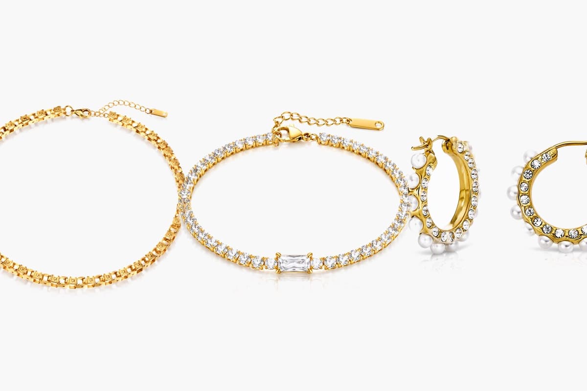 Square Link Chain Bracelet
