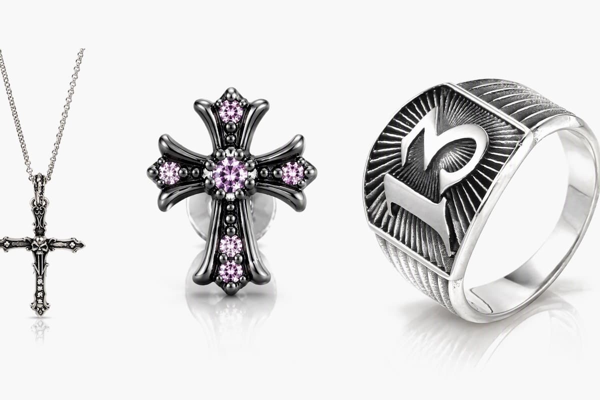Cross Stud Earrings