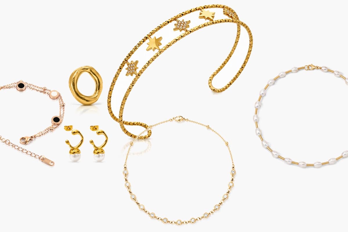 Dainty Multi-Stone Station Necklace