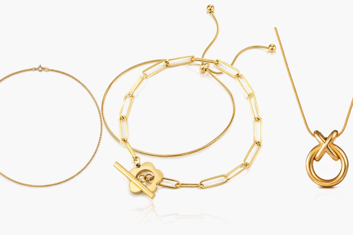 Dainty Slider Chain Necklace