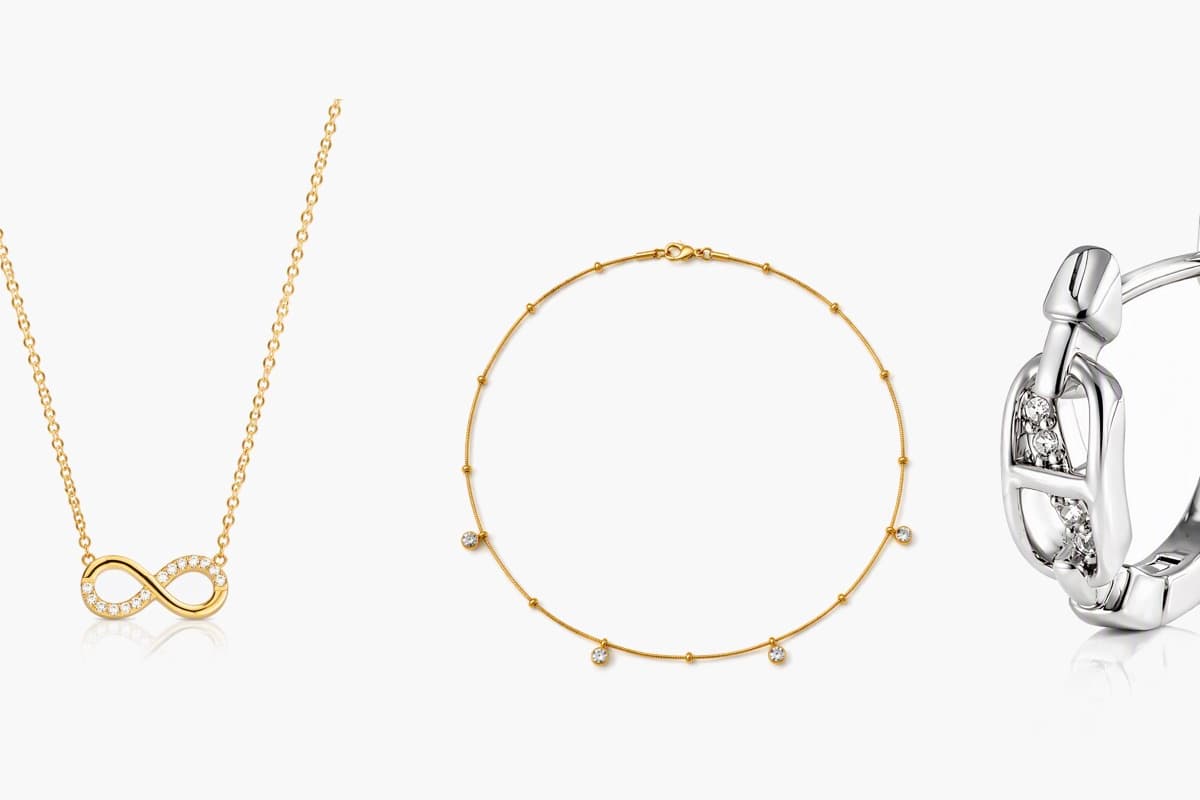 Dainty Infinity Pendant Necklace