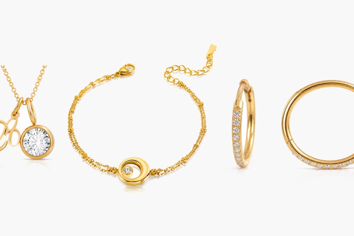 Dainty Paved Hoop Earrings