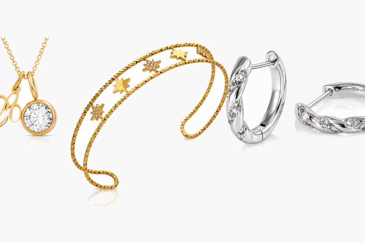 Twisted Band Hoop Earrings