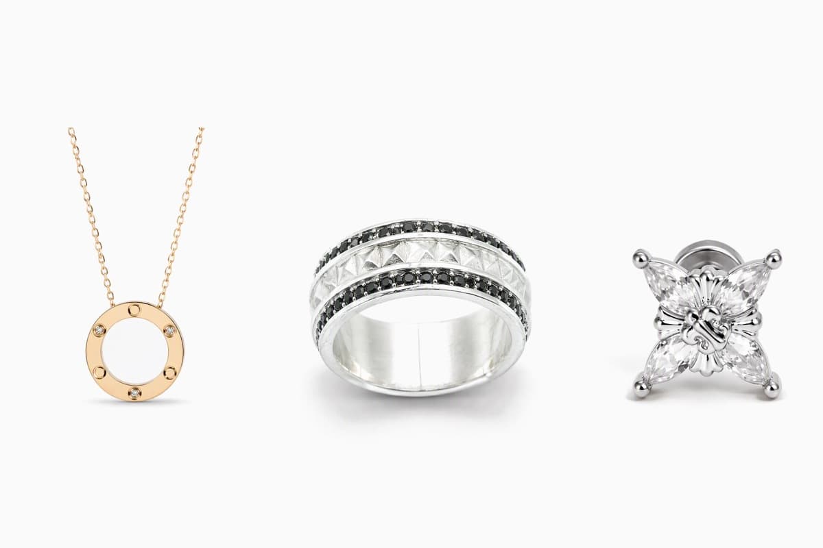 Chunky Textured Band Ring