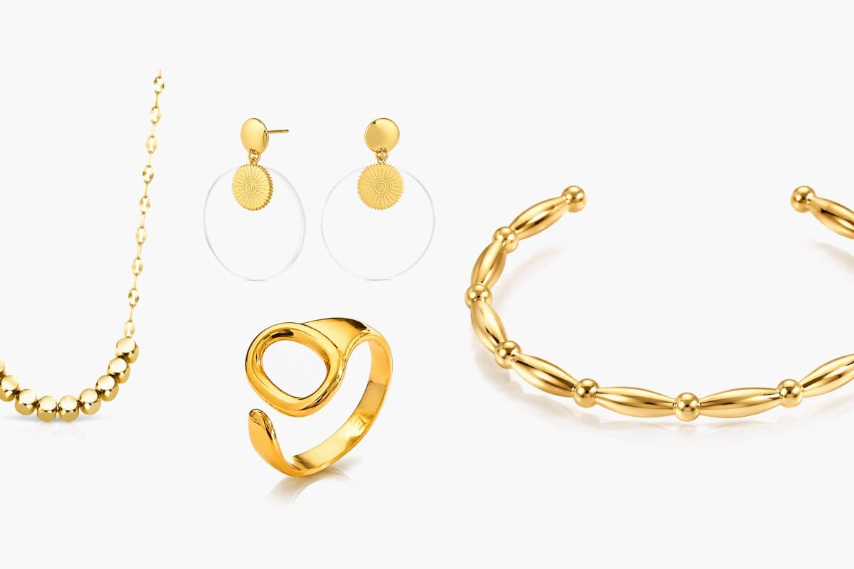 Boho Circle Disc Drop Earrings