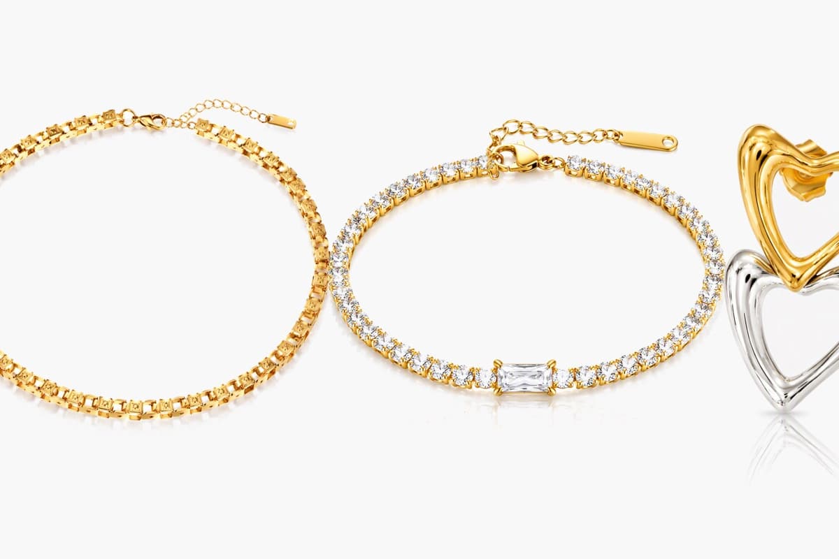Square Link Chain Bracelet