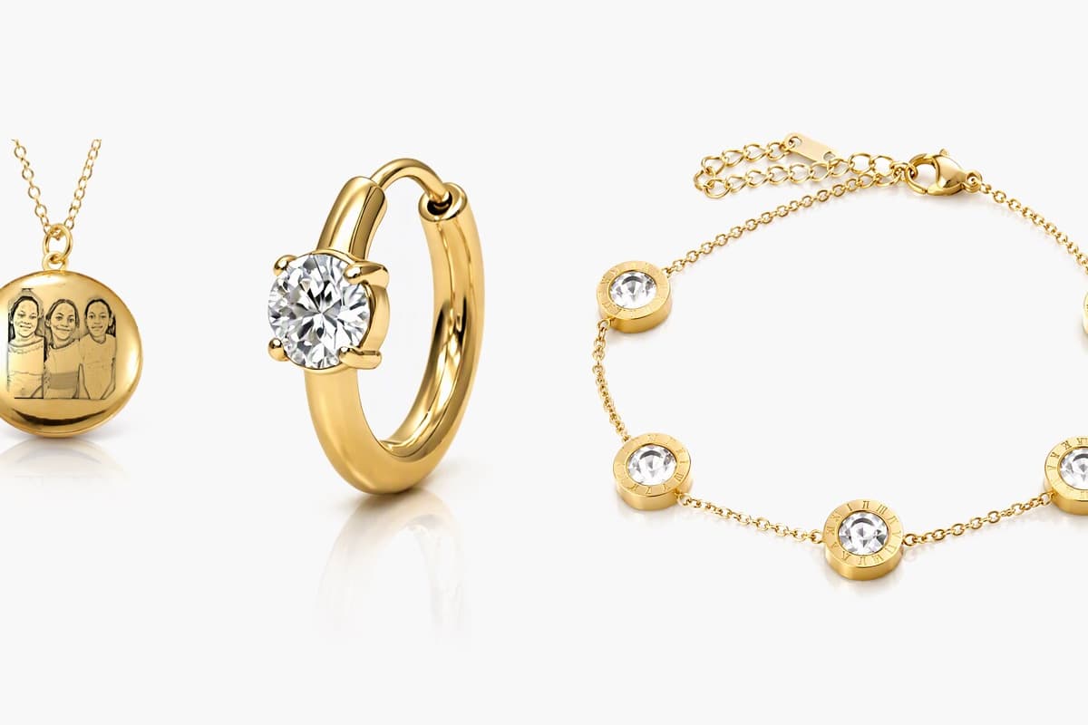 Dainty Single Stone Hoop Earrings