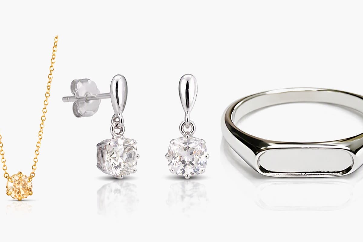 Dainty Single Stone Pendant
