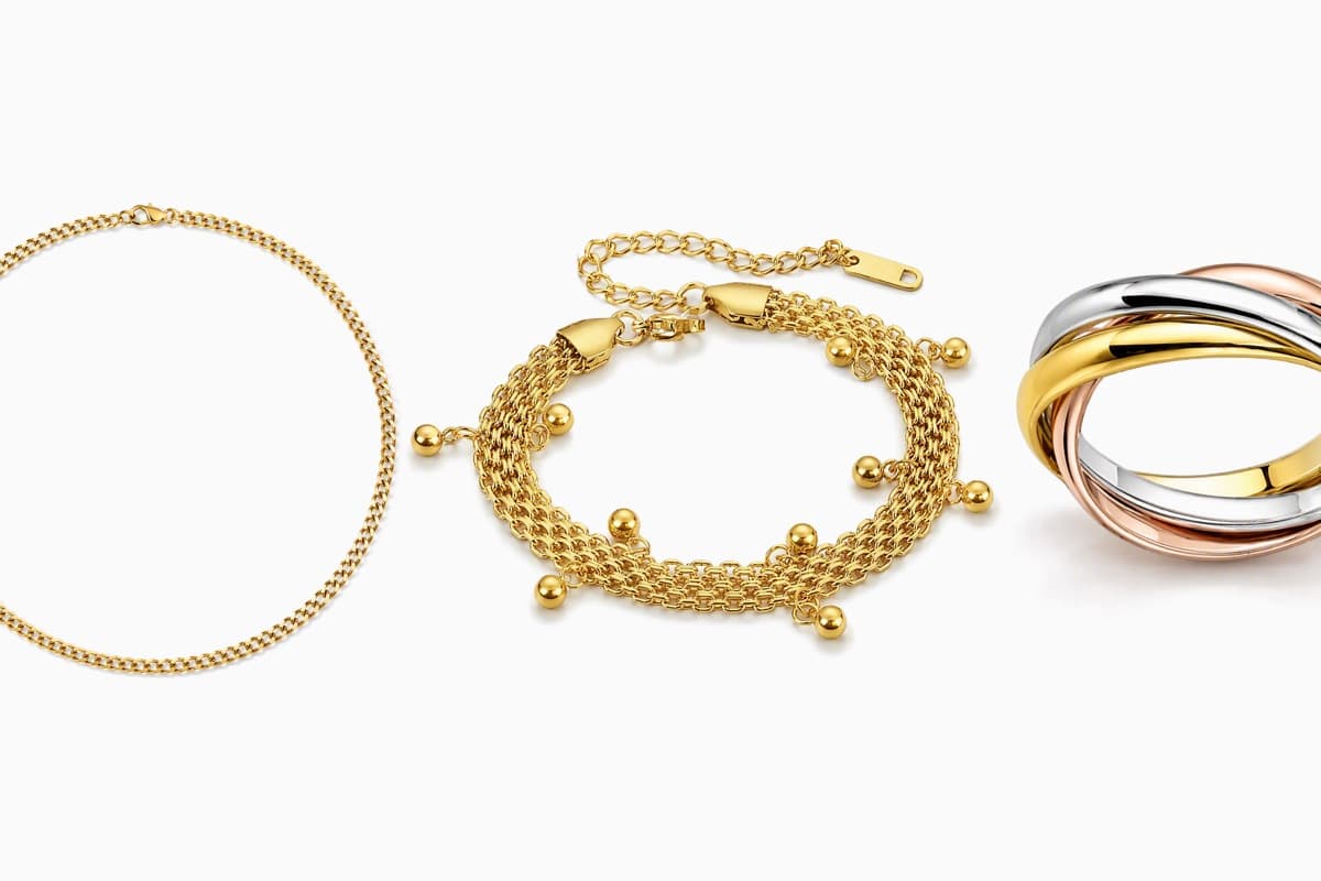 Trendy Multi-Layer Chain Bead Bracelet