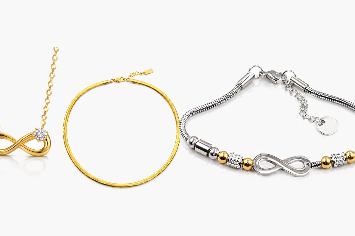 Dainty Infinity Pendant Necklace