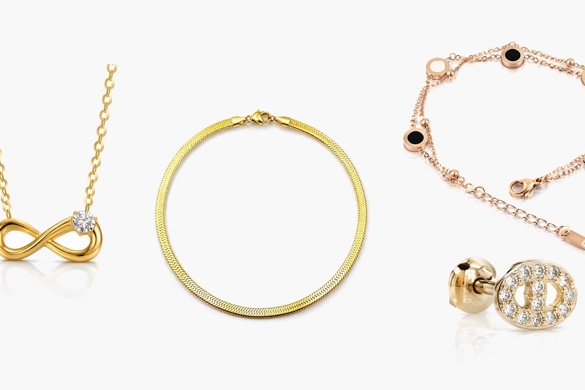 Dainty Infinity Stud Earrings