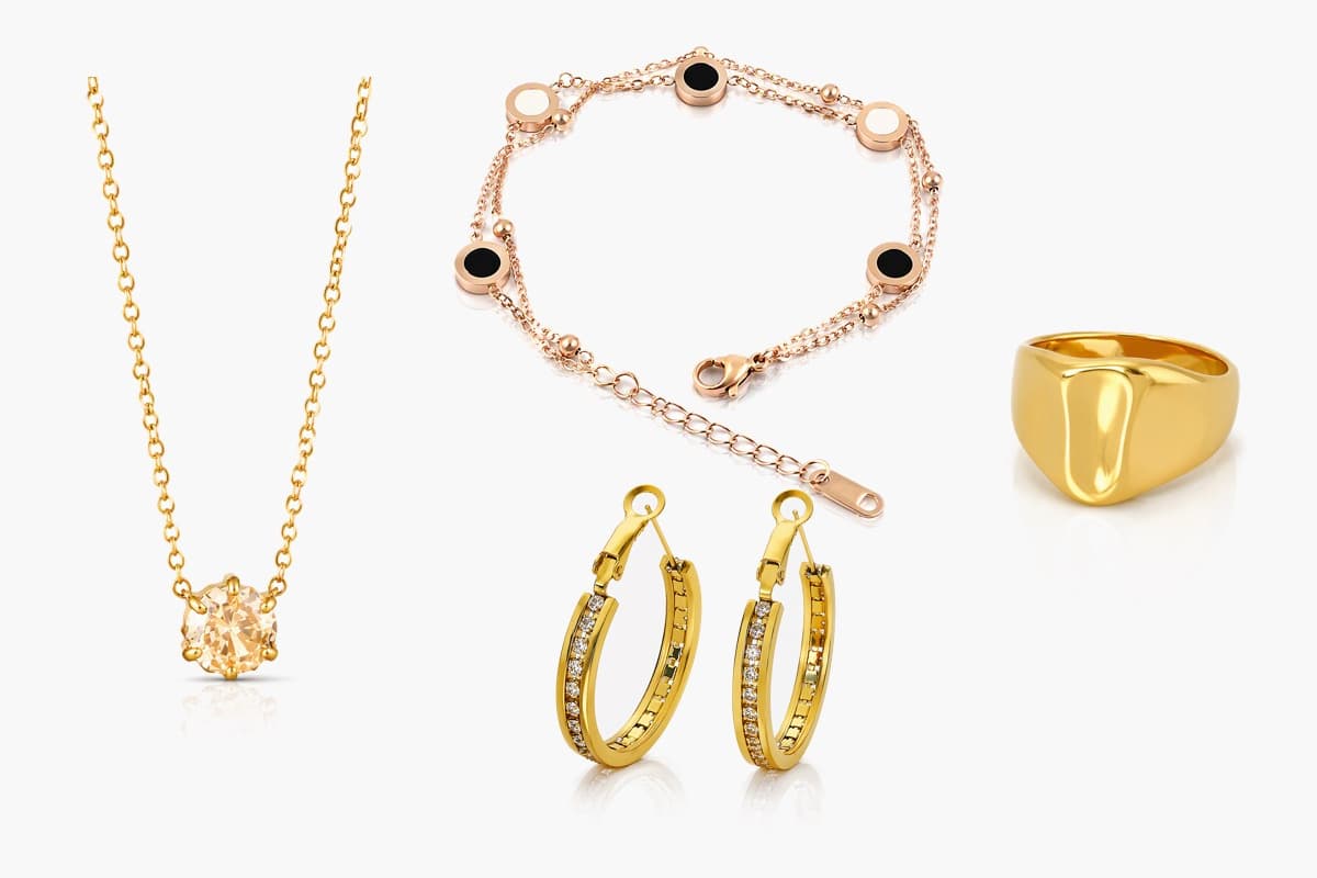Elegant Paved Hoop Earrings