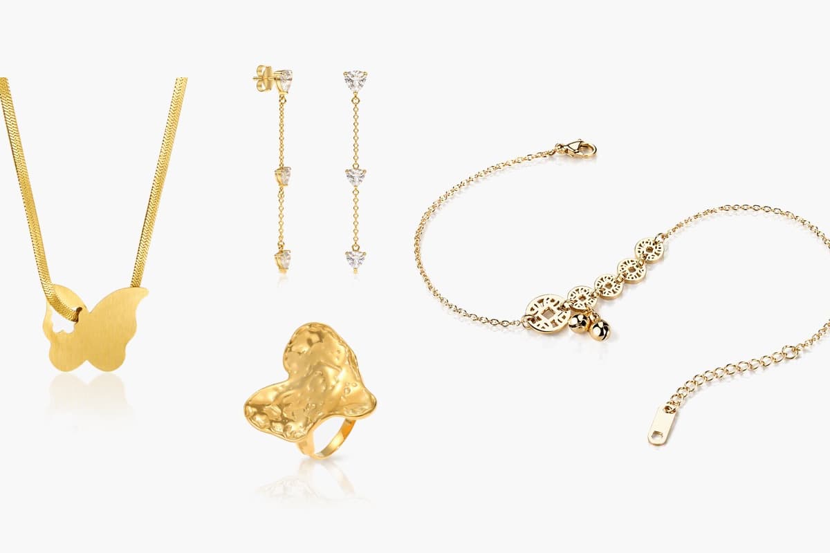 Butterfly Snake Chain Necklace