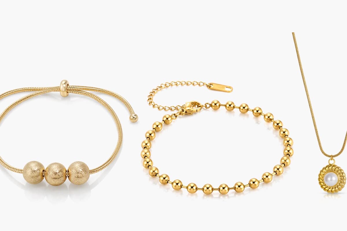 Dainty Bead Chain Bracelet