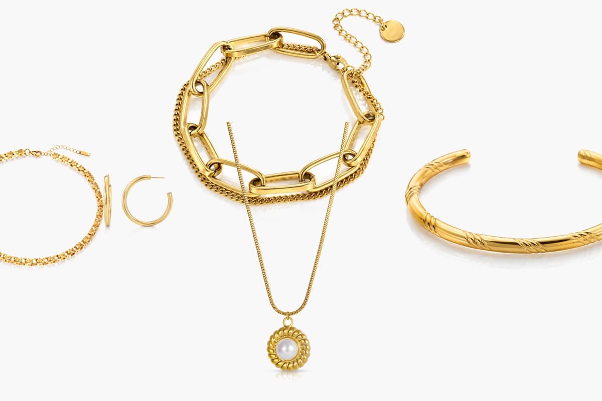 Square Link Chain Bracelet