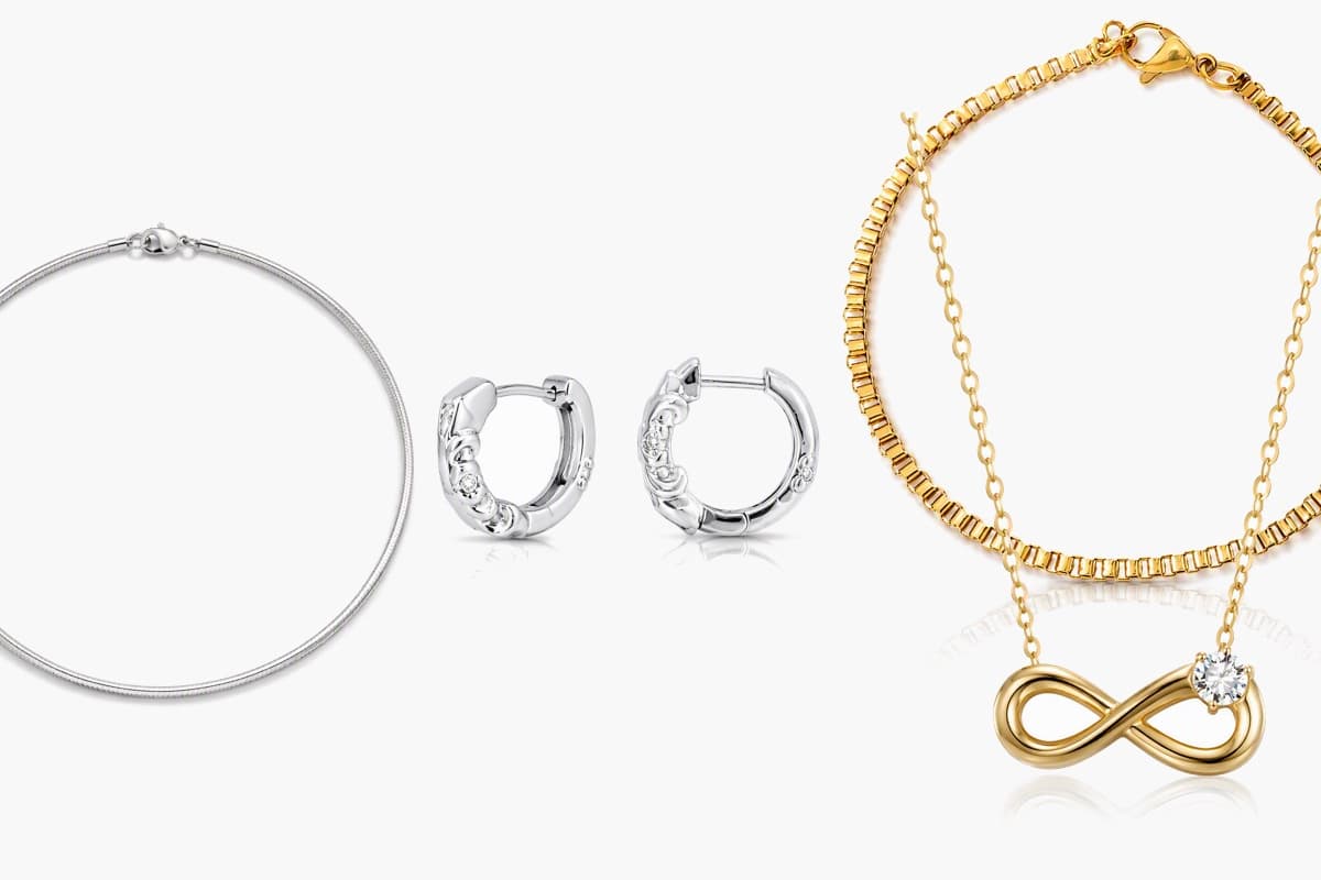 Trendy Bamboo Hoop Earrings