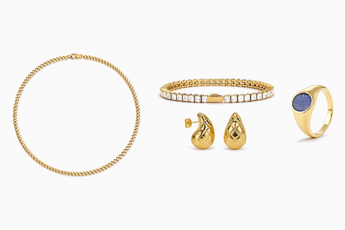 Chunky Water Drop Earrings