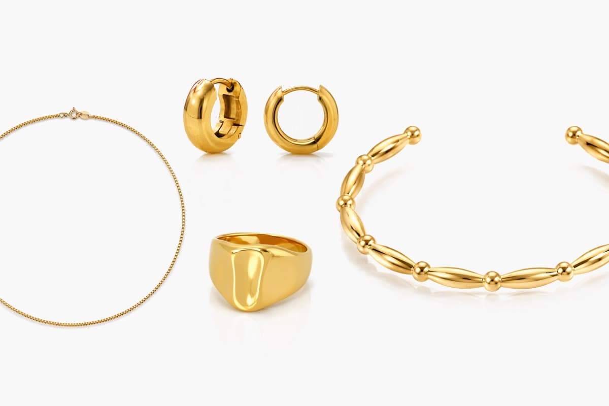 Chunky Open Cuff Hoop Earrings